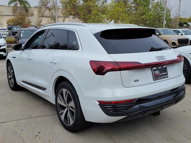 new 2024 Audi Q8 e-tron car, priced at $83,190