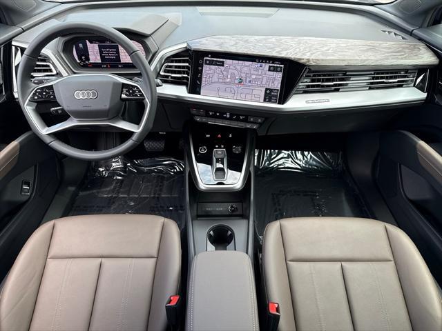 new 2025 Audi Q4 e-tron car, priced at $55,015