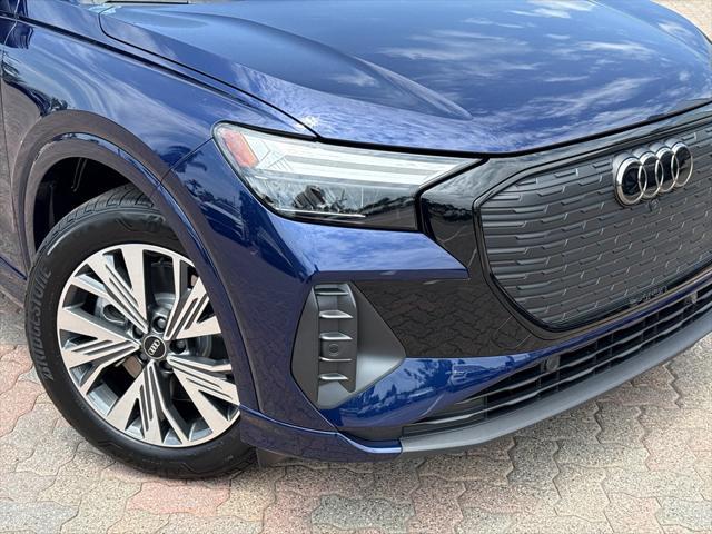 new 2025 Audi Q4 e-tron car, priced at $55,015