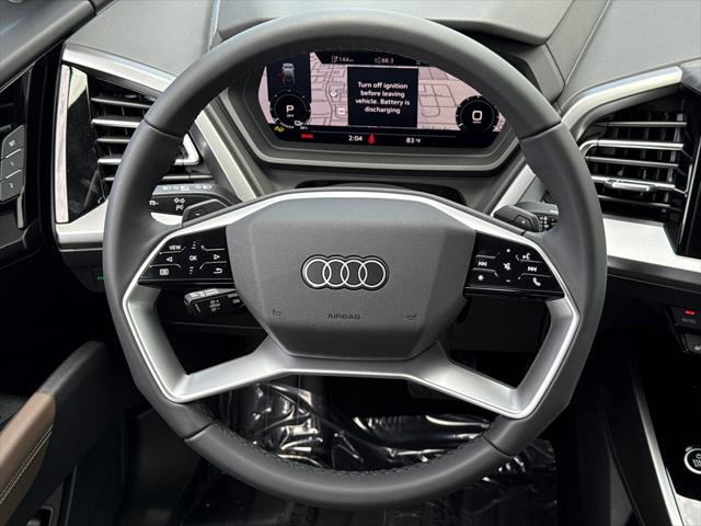 new 2025 Audi Q4 e-tron car, priced at $55,015