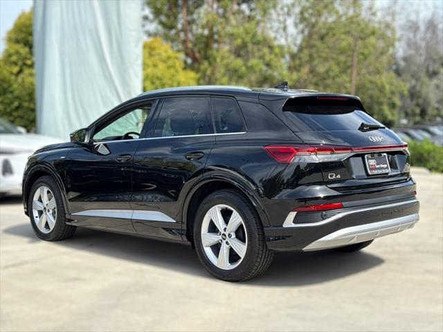 new 2025 Audi Q4 e-tron car, priced at $59,285