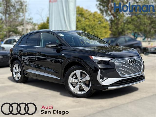 new 2025 Audi Q4 e-tron car, priced at $59,285