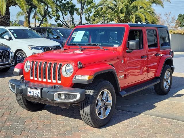 used 2020 Jeep Wrangler Unlimited car, priced at $27,390