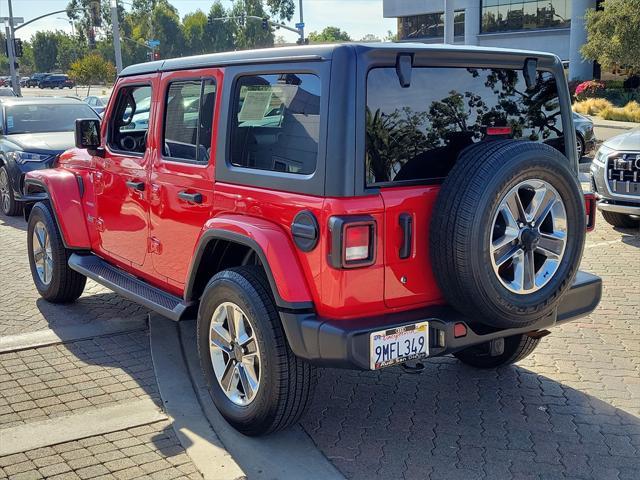 used 2020 Jeep Wrangler Unlimited car, priced at $27,390