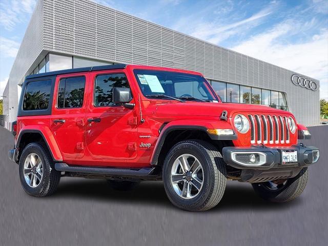 used 2020 Jeep Wrangler Unlimited car, priced at $23,995