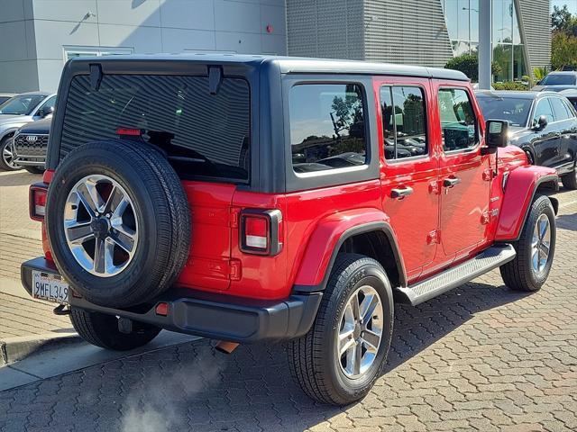 used 2020 Jeep Wrangler Unlimited car, priced at $27,390