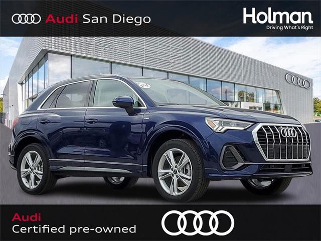 used 2024 Audi Q3 car, priced at $35,400