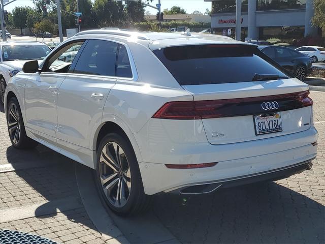 used 2022 Audi Q8 car, priced at $53,500