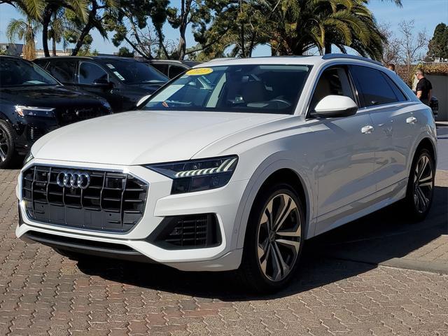 used 2022 Audi Q8 car, priced at $53,500