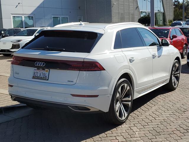 used 2022 Audi Q8 car, priced at $53,500