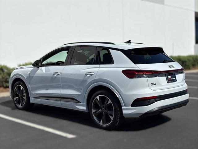 new 2025 Audi Q4 e-tron car, priced at $62,950