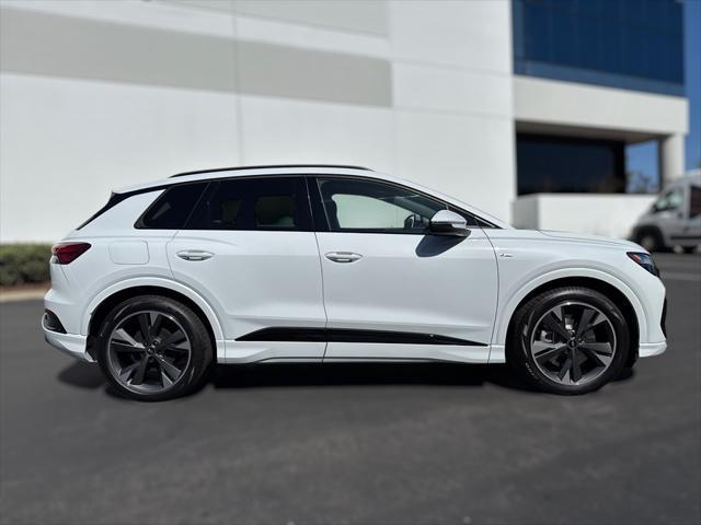 new 2025 Audi Q4 e-tron car, priced at $62,950