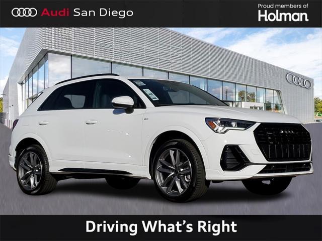 new 2025 Audi Q3 car, priced at $45,190