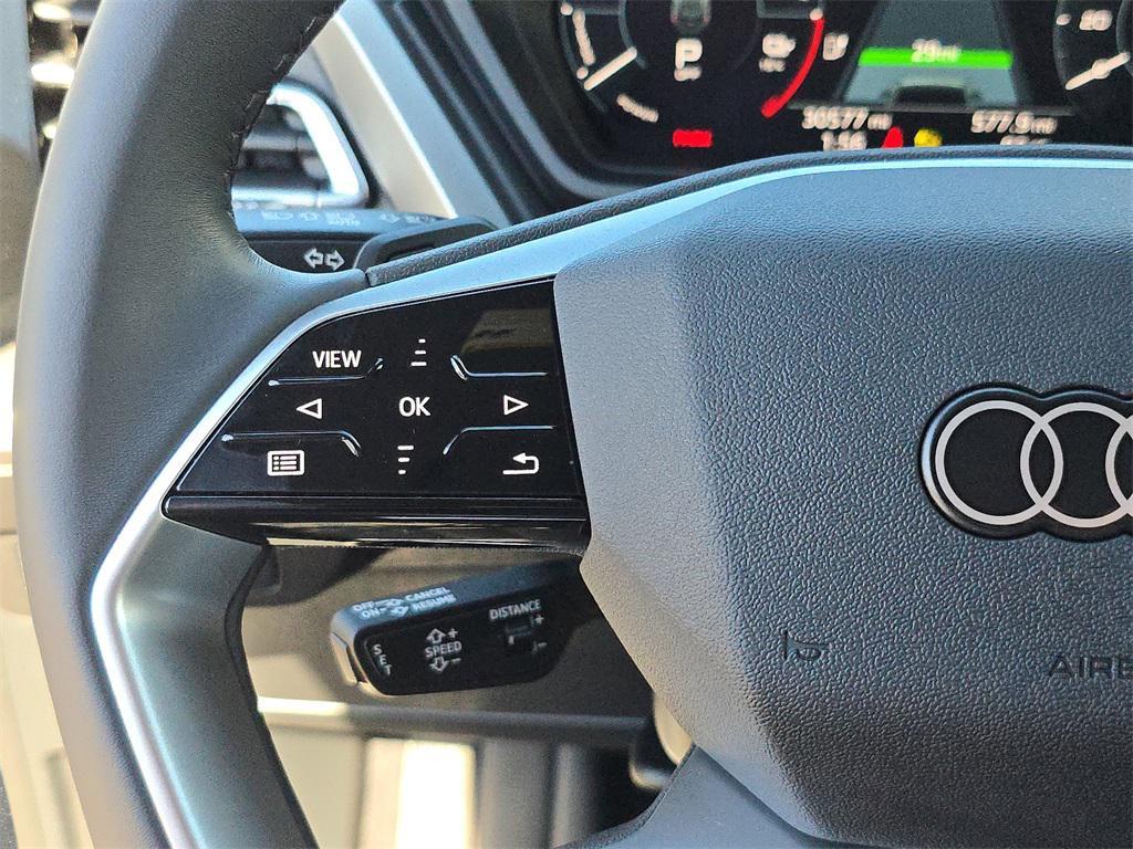 used 2023 Audi Q4 e-tron car, priced at $24,999