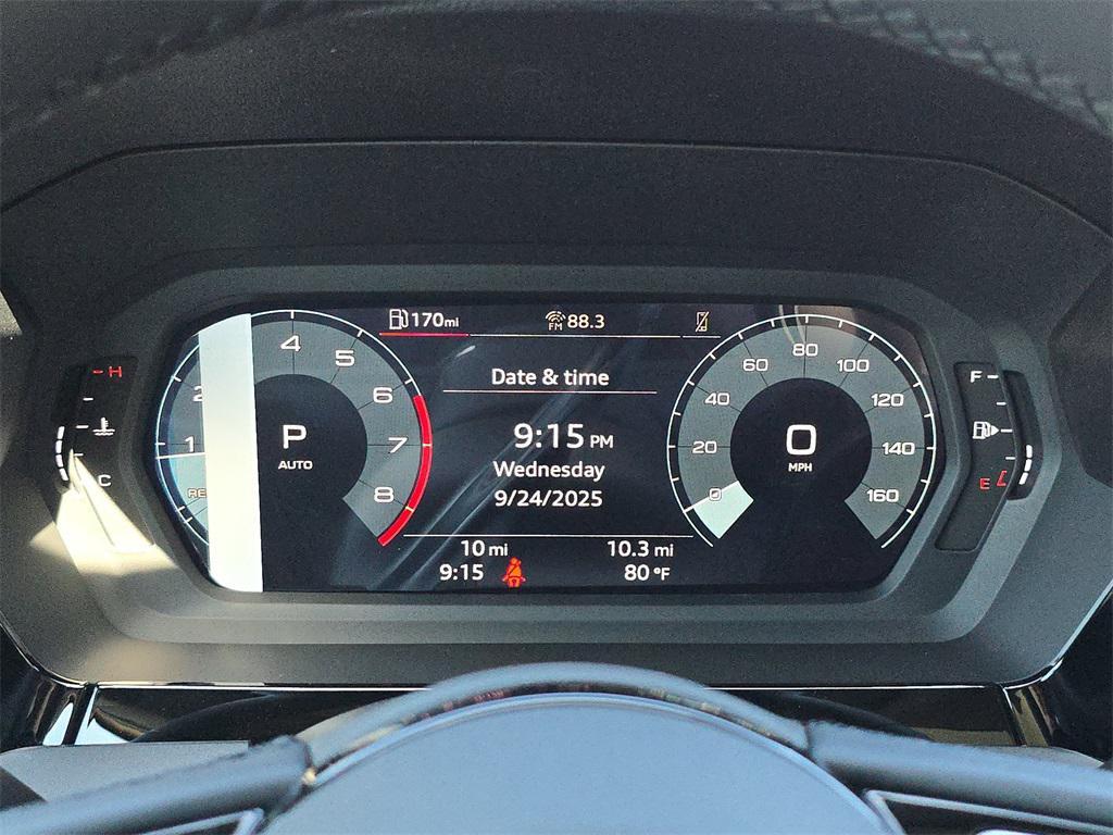 new 2025 Audi A3 car, priced at $42,945