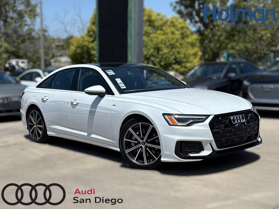 new 2025 Audi A6 car, priced at $71,835