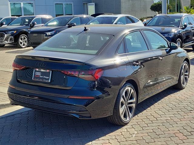 new 2025 Audi A3 car, priced at $43,540