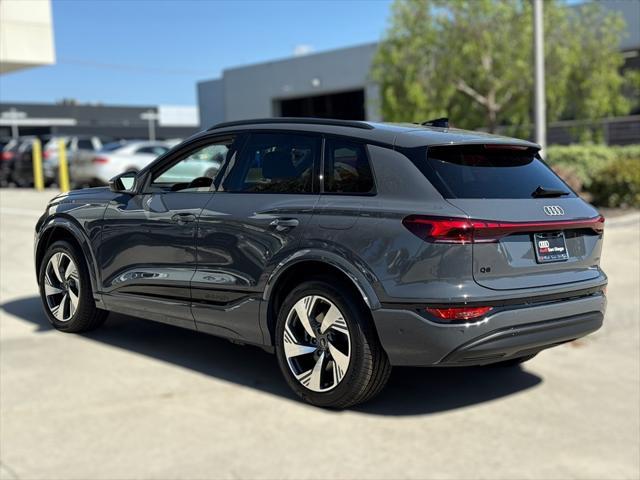 new 2025 Audi Q6 e-tron car, priced at $73,855