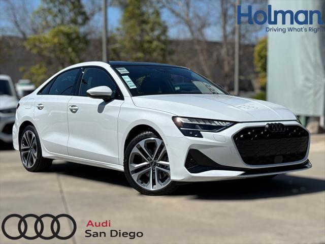 new 2025 Audi A3 car, priced at $44,735