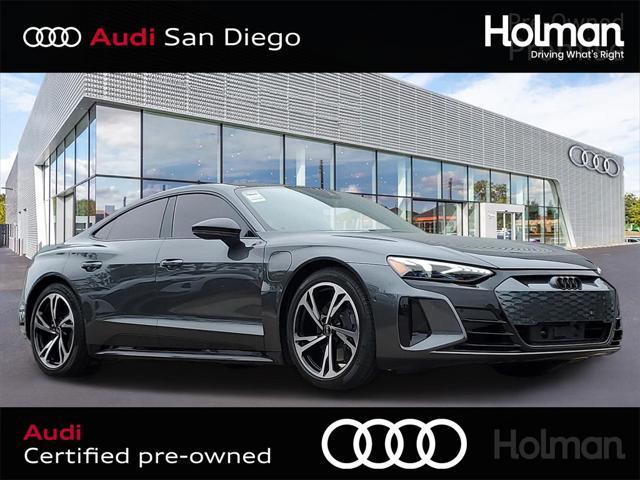 used 2024 Audi e-tron GT car, priced at $87,995