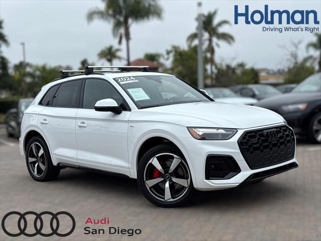 used 2024 Audi Q5 car, priced at $42,870