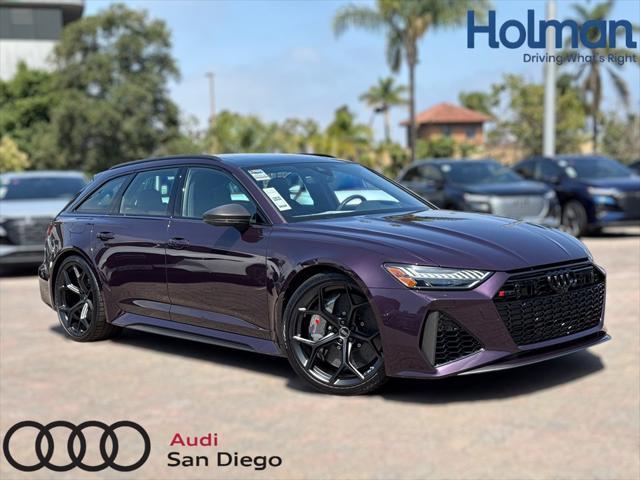 new 2025 Audi RS 6 Avant car, priced at $159,670