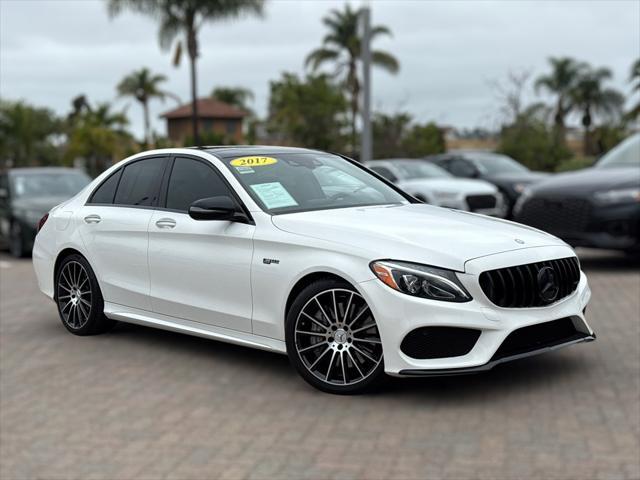 used 2017 Mercedes-Benz AMG C 43 car, priced at $27,995