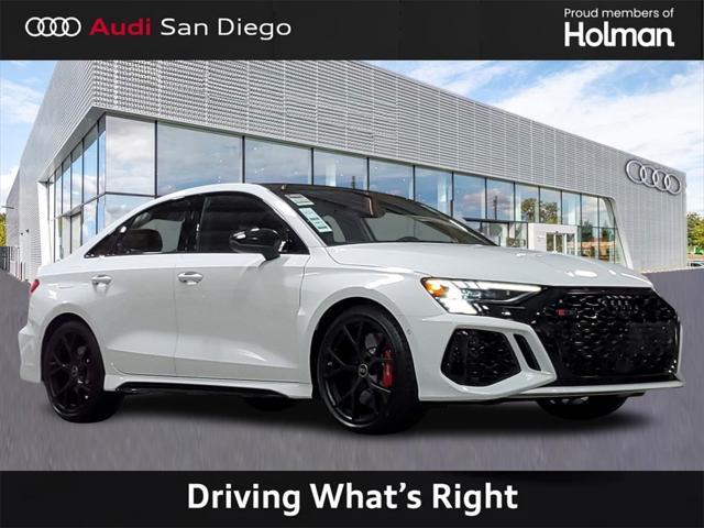 new 2024 Audi RS 3 car, priced at $68,340