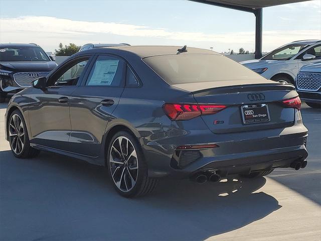 new 2024 Audi S3 car, priced at $58,510