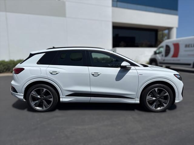 new 2024 Audi Q4 e-tron car, priced at $55,570