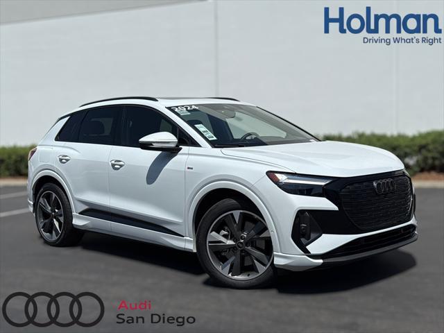 new 2024 Audi Q4 e-tron car, priced at $55,570