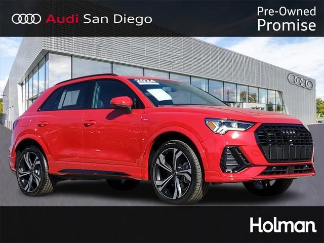 used 2024 Audi Q3 car, priced at $36,999