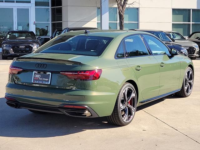 new 2025 Audi A4 car, priced at $53,475