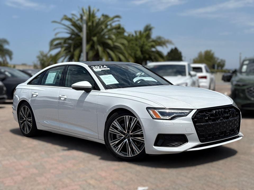 used 2024 Audi A6 car, priced at $44,145