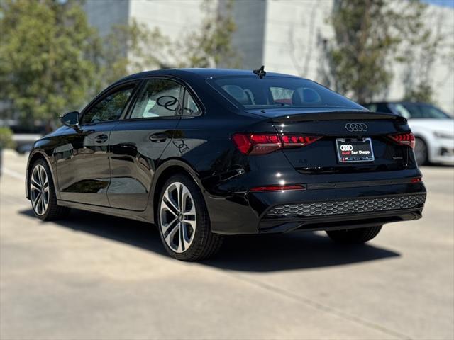 new 2025 Audi A3 car, priced at $44,735