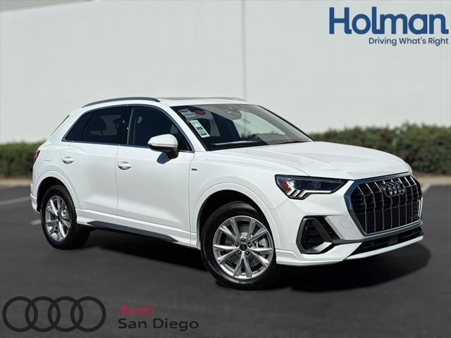 new 2025 Audi Q3 car, priced at $44,580
