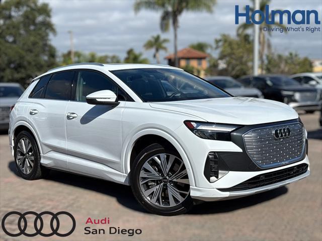 used 2023 Audi Q4 e-tron car, priced at $31,999