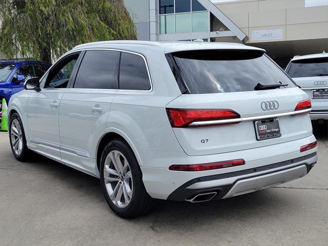 new 2025 Audi Q7 car, priced at $90,750