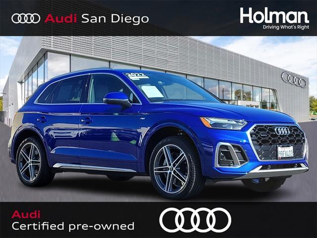 used 2022 Audi Q5 car, priced at $32,400