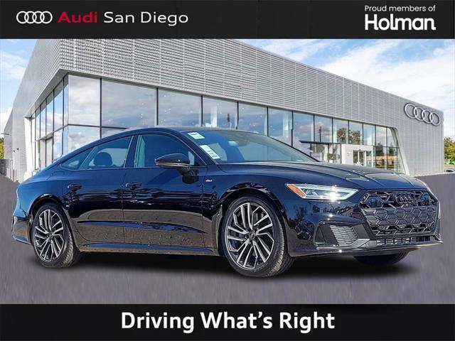 new 2025 Audi A7 car, priced at $78,590