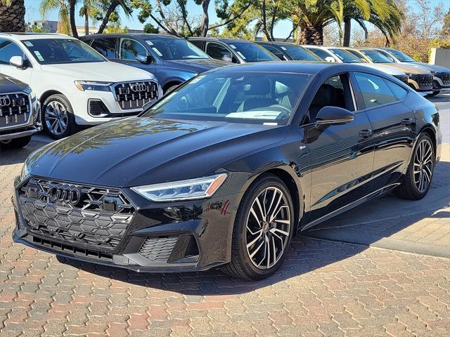 new 2025 Audi A7 car, priced at $78,590