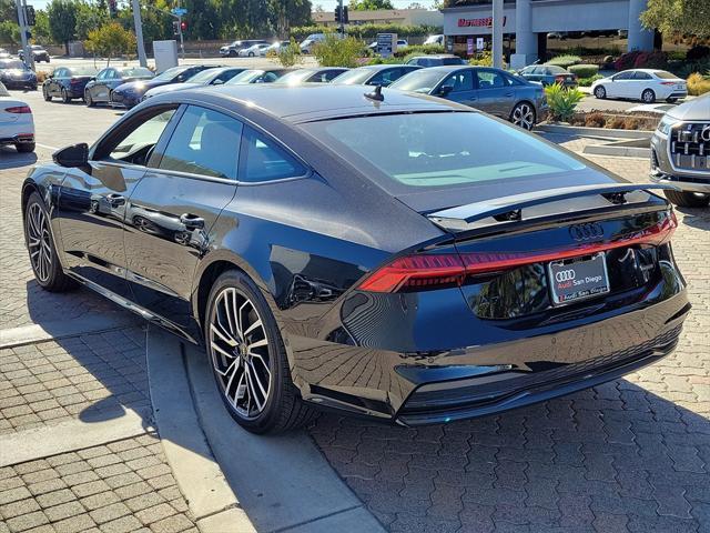 new 2025 Audi A7 car, priced at $78,590