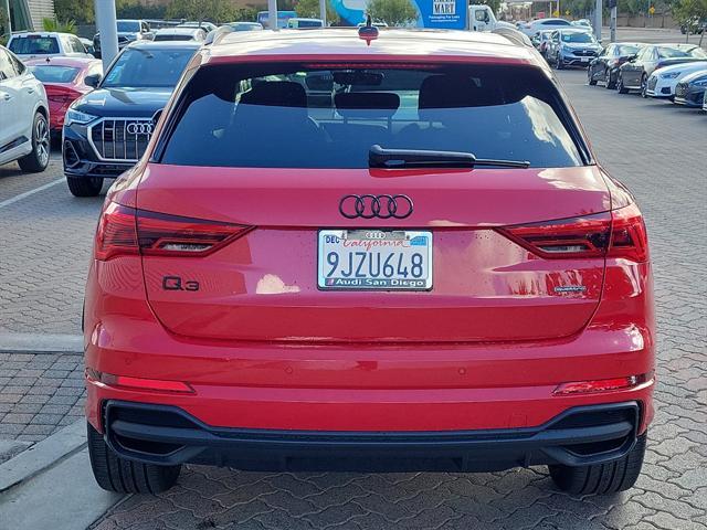 used 2024 Audi Q3 car, priced at $34,900