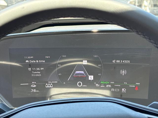 new 2025 Audi A6 e-tron car, priced at $71,985