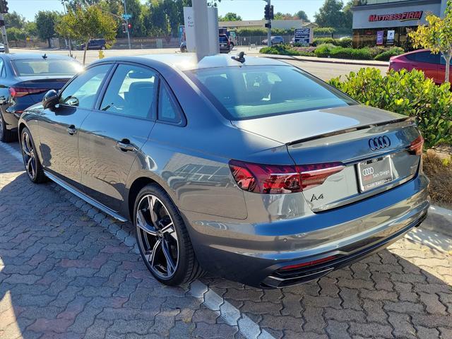 new 2025 Audi A4 car, priced at $53,475