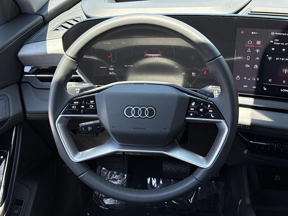 new 2025 Audi Q6 e-tron car, priced at $73,450