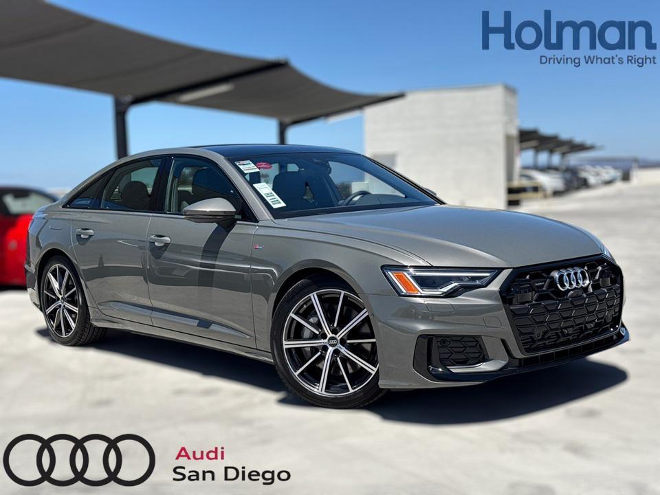 new 2025 Audi A6 car, priced at $71,835
