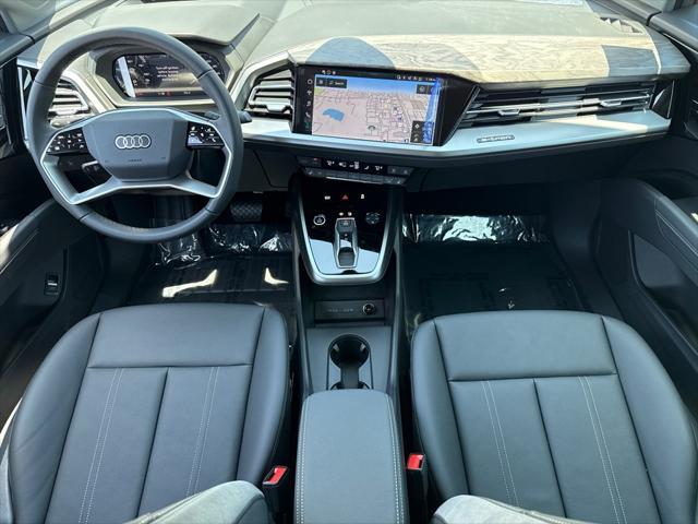 new 2025 Audi Q4 e-tron car, priced at $66,040