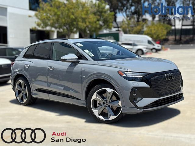 new 2025 Audi Q4 e-tron car, priced at $66,040