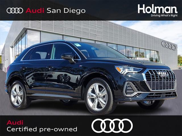 used 2024 Audi Q3 car, priced at $33,999